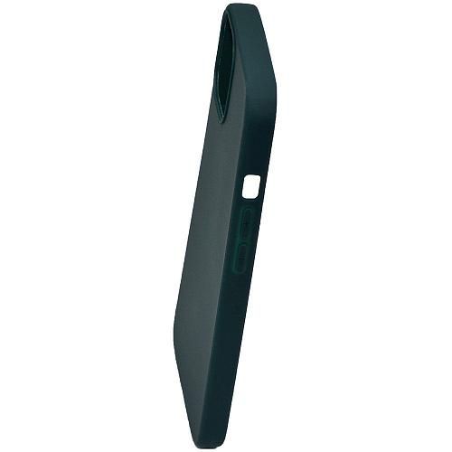 Чехол - накладка совместим с iPhone 13 mini (5.4") YOLKKI Alma силикон матовый темно-зеленый (1мм)