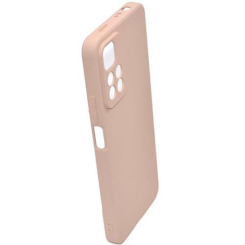 Чехол - накладка совместим с Xiaomi Redmi Note 11 Pro+ 5G YOLKKI Rivoli силикон светло-розовый