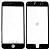 стекло iph 6s plus OCA рам черн олеоф покрыт original factory