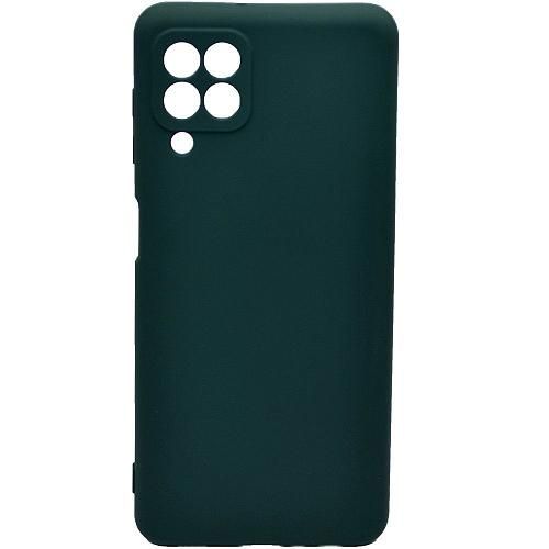 Чехол - накладка совместим с Samsung Galaxy A22/M22/M32 SM-A225F YOLKKI Rivoli cиликон темно-зеленый 