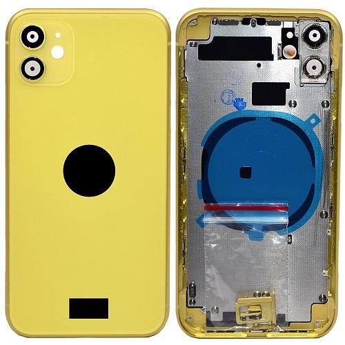 Задняя крышка совместим с iPhone 11 High Quality желтый