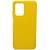Чехол - накладка совместим с Xiaomi Redmi 10 YOLKKI Alma силикон матовый желтый (1мм)