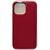 Чехол - накладка совместим с iPhone 15 Pro Max "Soft Touch" бордовый 25 /с логотипом/