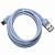 Кабель USB - TYPE-C REMAX Leya RC-C092a голубой (1м) 66W