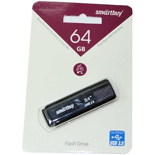 64GB USB 3.0 Flash Drive SmartBuy Dock черный (SB64GBDK-K3)