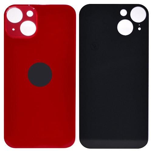 Стекло задней крышки совместим с iPhone 14 красный литое orig Factory