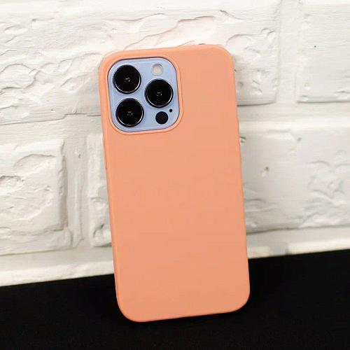 Чехол - накладка совместим с Samsung SM-A536U/Galaxy A53 5G YOLKKI Alma cиликон матовый персиковый (1мм)