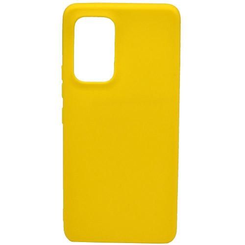 Чехол - накладка совместим с Samsung SM-A536U/Galaxy A53 5G YOLKKI Alma cиликон матовый желтый (1мм)