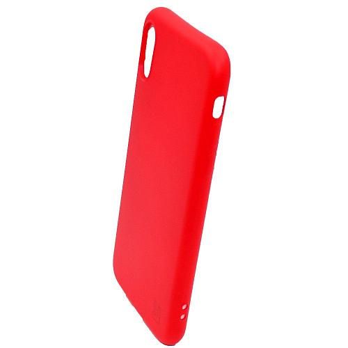 Чехол - накладка совместим с iPhone Xs Max YOLKKI Rivoli силикон красный