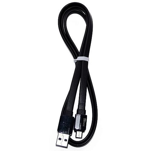 Кабель USB - micro USB REMAX Platinum Pro RC-154m черный (1м) /2,4A/