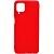 Чехол - накладка совместим с Samsung Galaxy A12/M12 SM-A125F YOLKKI Alma cиликон матовый красный (1мм)