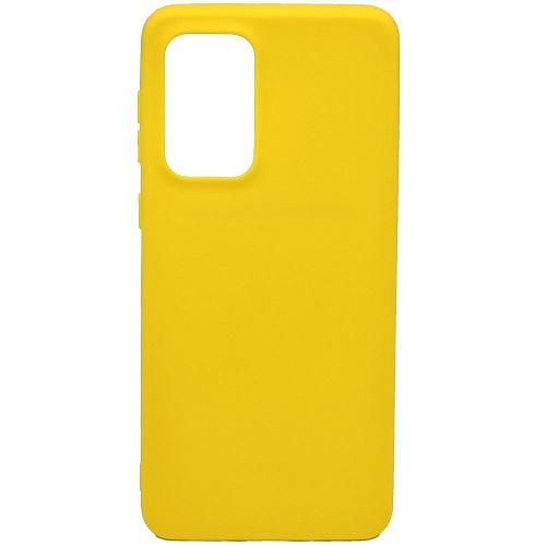 Чехол - накладка совместим с Samsung Galaxy A33 5G YOLKKI Alma cиликон матовый желтый (1мм)
