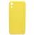 Чехол - накладка совместим с iPhone Xr YOLKKI Rivoli силикон желтый