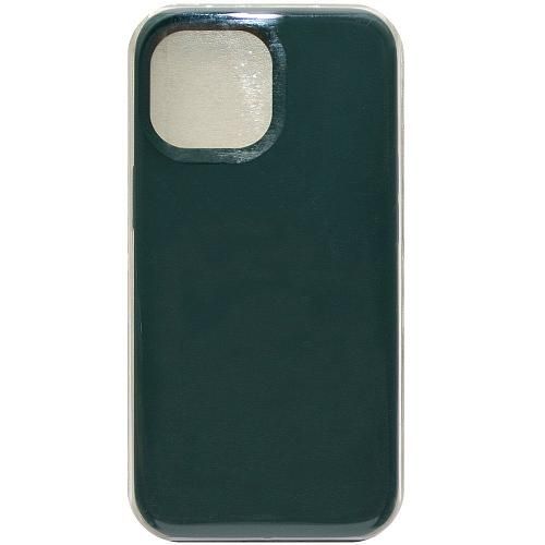 Чехол - накладка совместим с iPhone 15 Pro Max "Soft Touch" сине-зеленый 60 /с логотипом/