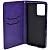 Чехол - книжка совместим с Realme C35 YOLKKI Wellington фиолетовый