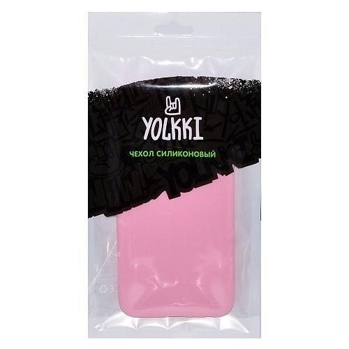 Чехол - накладка совместим с iPhone 11 Pro (5.8") YOLKKI Alma силикон матовый розовый (1мм)