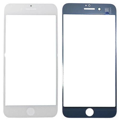 Стекло совместим с iPhone 7 Plus белый (олеофобное покрытие) 