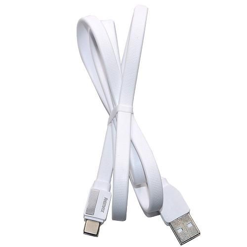 Кабель USB - TYPE-C REMAX Platinum Pro RC-154a белый (1м) /2,4A/