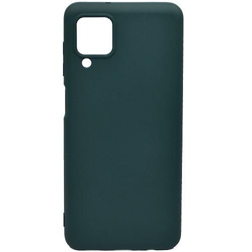 Чехол - накладка совместим с Samsung Galaxy A12/M12 SM-A125F YOLKKI Rivoli силикон темно-зеленый