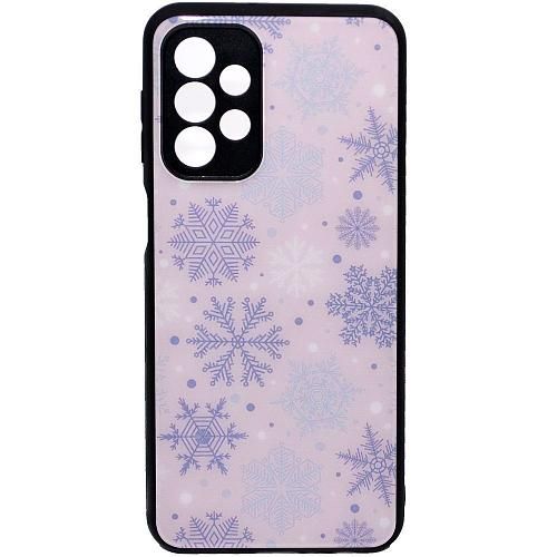 Чехол - накладка совместим с Samsung Galaxy A23 4G "Glass" Mood Вид 09