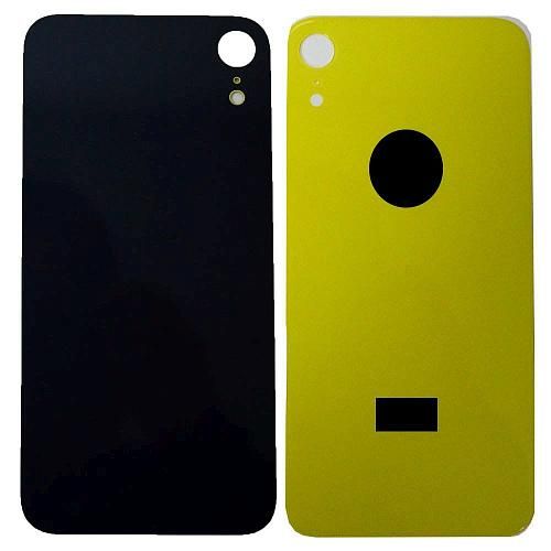 Стекло задней крышки совместим с iPhone XR желтый orig Factory