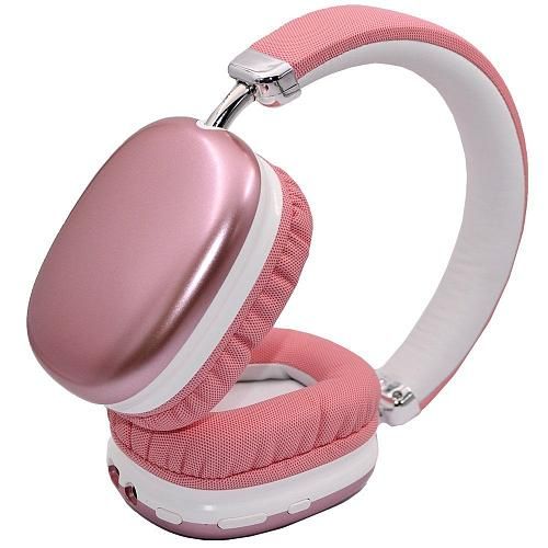 Наушники накладные Bluetooth Вид 1 розовый
