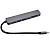USB-HUB 7в1 сереб-