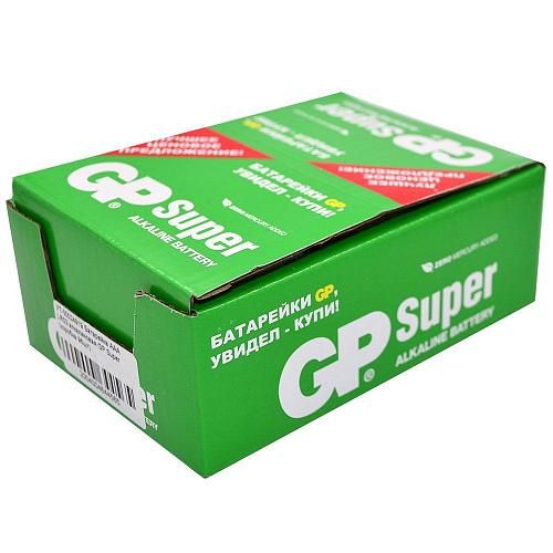 Батарейка AAA LR03 алкалиновая GP Super (коробка 96шт)