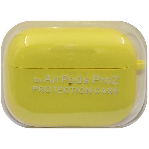 Чехол для AirP Pro 2 "Soft Touch" силикон лимонный
