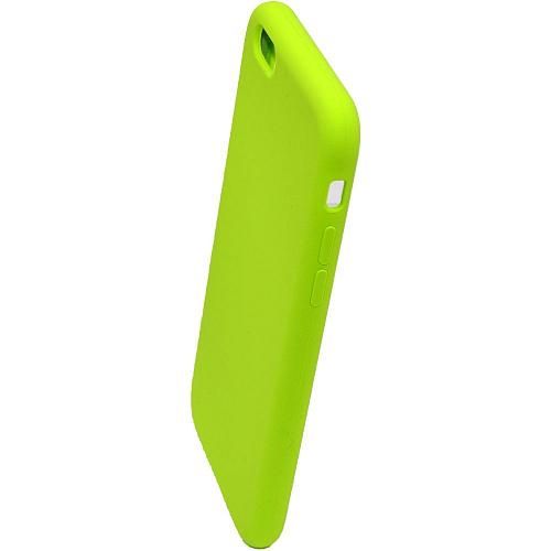 Чехол - накладка совместим с iPhone 6 Plus "Soft Touch" салатовый /без лого/