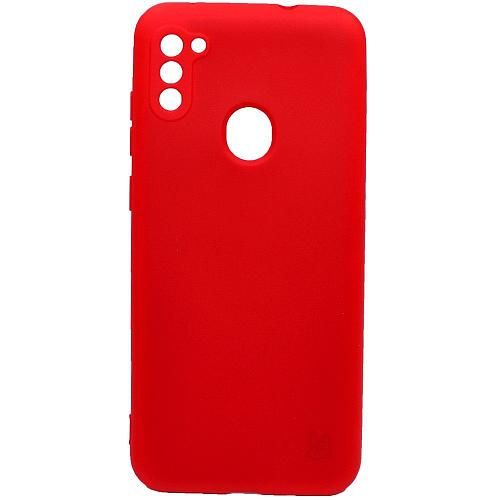 Чехол - накладка совместим с Samsung Galaxy A11/M11 SM-A115F YOLKKI Rivoli силикон красный