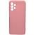 Чехол - накладка совместим с Samsung Galaxy A13 4G YOLKKI Rivoli силикон светло-розовый