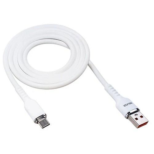 Кабель USB - TYPE-C WALKER C795 белый (1м) /3,3А/