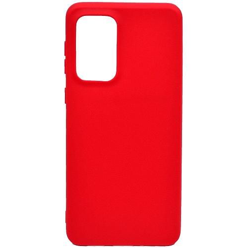 Чехол - накладка совместим с Samsung Galaxy A33 5G YOLKKI Alma cиликон матовый красный (1мм)