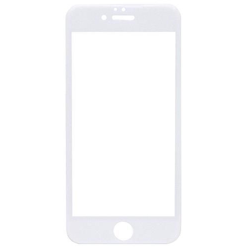 Защитное стекло совместим с iPhone 6/6S YOLKKI Master 3D белое /без упак/ЁЛКИ/