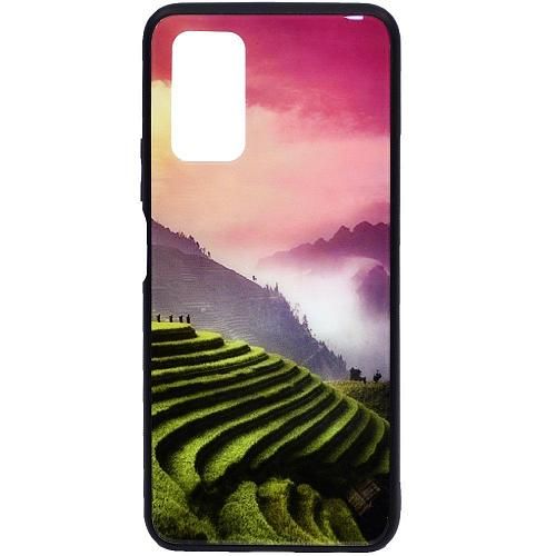 Чехол - накладка совместим с Honor 30s (China version) "Glass" Travels Вид 07
