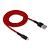 Кабель USB - Lightning 8-pin WALKER C575 красный (1м)