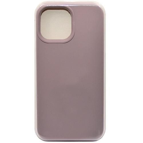 Чехол - накладка совместим с iPhone 15 Pro Max "Soft Touch" серый 7 /с логотипом/повреждена упаковка/