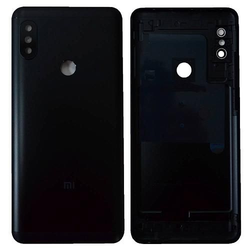 Задняя крышка совместим с Xiaomi Redmi Note 5 черный orig Factory
