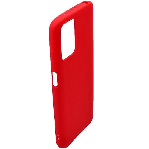Чехол - накладка совместим с Xiaomi Redmi 10 YOLKKI Alma силикон матовый красный (1мм)