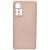 Чехол - накладка совместим с Xiaomi Redmi Note 11T 5G/Poco M4 Pro 5G YOLKKI Rivoli силикон светло-розовый