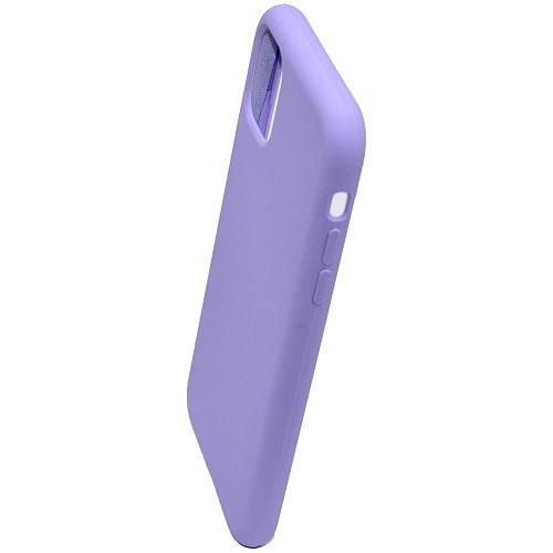Чехол - накладка совместим с iPhone 11 Pro Max (6.5") "Soft Touch" сиреневый /без лого/