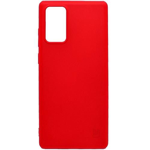 Чехол - накладка совместим с Samsung Galaxy Note 20 SM-N980F YOLKKI Rivoli силикон красный