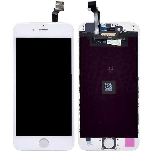 Дисплей совместим с iPhone 6 + тачскрин + рамка белый Shenchao