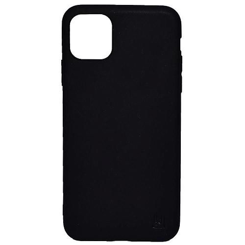 Чехол - накладка совместим с iPhone 11 Pro (5.8") YOLKKI Alma силикон матовый черный (1мм)
