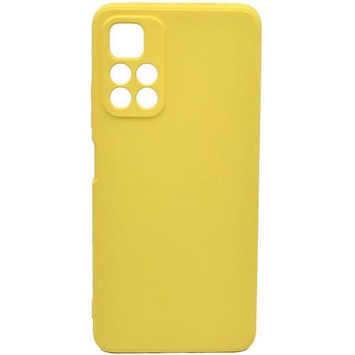 Чехол - накладка совместим с Xiaomi Redmi Note 11T 5G/Poco M4 Pro 5G YOLKKI Rivoli силикон желтый