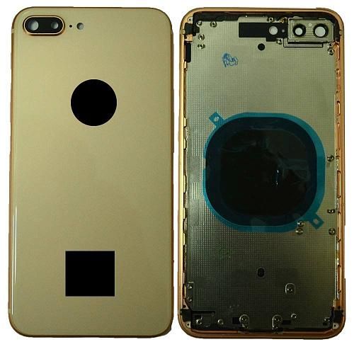 Задняя крышка совместим с iPhone 8 Plus High Quality золото