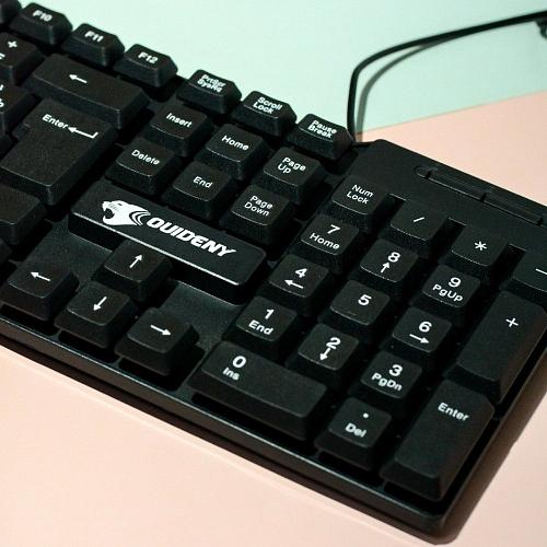 Клавиатура проводная ET-6100 черный