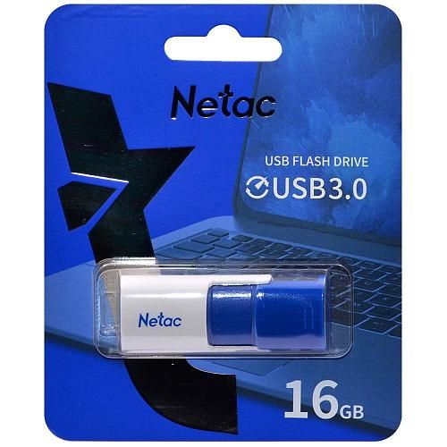 16GB USB 3.0 Flash Drive NETAC U182 синий (NT03U182N-016G-30BL)