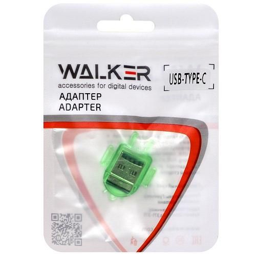 Картридер Micro SD - USB WALKER WCD-21 /цвет в ассортименте/